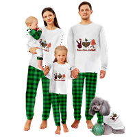 Božićne pidžame, podudaranje porodične pidžame Božić, pidžama set za božićne porodice