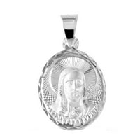 Sterling srebrna ogrlica s Isusovim privjeskom šarm