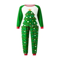 Wybzd Family Božićni PJS Podudaranje božićne pidžame za obitelj podudaranje porodičnih božićnih pidžama