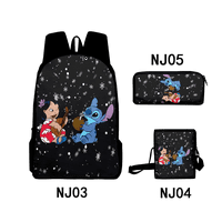 Lilo & Stitch ranac s ručkom bo i olovkom, povremeni lagani vodootporni ruksak za djevojčice i dječake