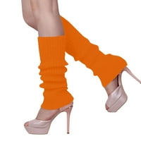 Wofedyo ženske čarape za toplu vunu ženske zimske čvrste boje za odrasle noge za odrasle bočne čarape