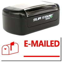 Tan pre-inked e-poštom sa mailbo markom, SLIM 1444, ultra tanak dizajn, dojam veličine 1 2 za 1-3 4