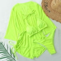 Shpwfbe kupaći kostimi sa plažom Jumpsuits bikini kupanje tri odijela kupaće kostimi Tankenis set pokloni