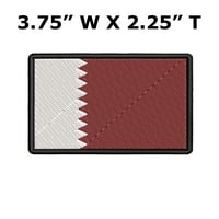 Katar zastava izvezena glačala