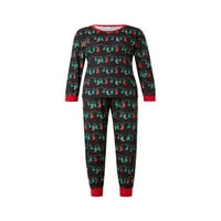 Hirigin Holiday Christmas Pajamas Set, Božićne čarape Porodična podudaranja sapojnom odjećom za parove