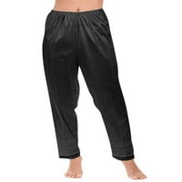 Sutnice ženske pajama paštake čipkasti oblozi visokog elastičnog struka PJS pantalona za spavanje