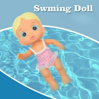 Zabavni bazen za vodu za vodootporno Električnu lutku Najbolji poklon igračka za djecu Plivanje pribor