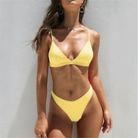 Taqqpue Womens bikini set kupaćih kostimi Dame Split kupaći kostimi Push Up Sexy Bikini setovi od plaža