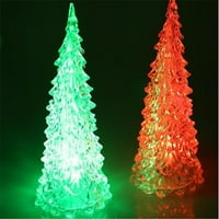 Božićna uklanjanje ukrasa prodaja božićnog stabla šarena LED akrilna noćna svjetlost u raznim veličinama