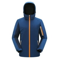 Brglopf kišne jakne za žene puni zip lagani vjetrovitni vjetar aktivni vanjski kaput za vježbanje Atletska