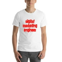 Digitalni marketing inženjer Cali Style Short pamučna majica kratkih rukava od strane nedefiniranih