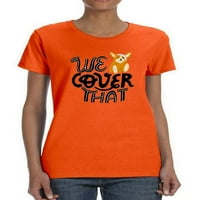 Pokrivamo tu majicu osiguranja za kućne ljubimce žene -image by shutterstock, ženska