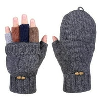 Zimske rukavice BZOOSIO, rukavice bez prstiju ženske rukavice bez prstiju pletene rukavice sa