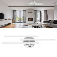 Loewtenu kućna dekoracija, stropni stropni stropni svjetlo 3-trake LED stropna svjetiljka za dnevni