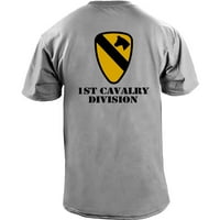 Vojska 1. konjička divizija pune veterane majice u boji