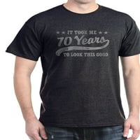 Cafepress - smiješna 70. rođendan tamna majica - pamučna majica