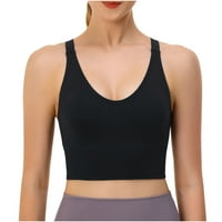 Zeceuar Sports grudnjake za žene Yoga Yoga SOLID bez rukava Hladne ležerne rezervoare za bluze za intimne