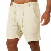 Džepovi struine povremene pamučne hlače hlače s kratkim tasterima muškarci modne kopnene muške hlače