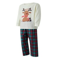 Treegren Božićne pidžame za obitelj podudaranje porodice božićne pidžame set PJS Holiday Xmas Porodična