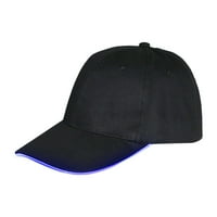 Unise kape Solid Boja LED svjetlinozna vanjska sunčeva planinarke za sunčanje za sunčanje Baseball Cap