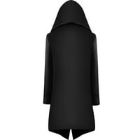 Outfmvch duksevi za muškarce Vintage Gothic Solid Cloak prokletni kaput od kaputa za ženske vrhove ženskih