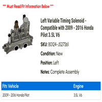 Lijevi varijabilni vremenski solenoid - kompatibilan sa - Honda Pilot 3.5L V 2015