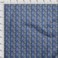 Onuone pamučna svila srednje plave tkanine životinjske kožne haljine materijala od tkanine od tkanina