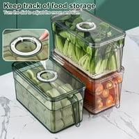 Fogcroll Svježe zadržavanje kontejnera za hranu Prehrambena ocjena Vremenski okvir Ormar Dizajn hrane