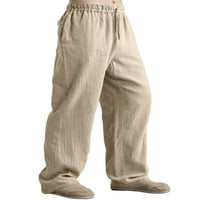 Muškarci Ležerne prilike pamučne pantalone