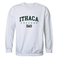 Ithaca College Bombers tata fleece crewneck pulover dukserica Bijela x-velika