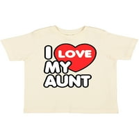 Inktastic volim svoju tetku poklon dječaku majicu ili majicu Toddler