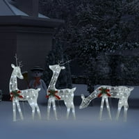 Božićna jelena porodica 106.3 x2.8 x35,4 bijela hladna bijela mreža