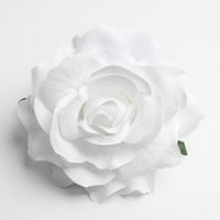 Ručno rađeni veliki umjetni svileni pupoljci za cvijeće za vjenčanje ukras bijeli A: bijeli