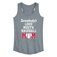 Instant poruka - Nekebodys Glasno bejzbol mama - Ženski trkački rezervoar