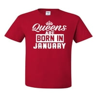 Kraljevi su rođeni u martu s majica Humor Muška grafička majica, crvena, velika