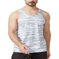Avamo Muškarci Termenke Kamuflažne mišićne košulje Camo Majica Muške Stretch Yoga TOP GYM Ljetni tee