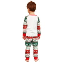 Miyanuby podudaranje božićnih PJ-je za obiteljske božićne kostime za odrasle djeca djeca djeca beba