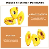 Nakit Izrada privjesaca Insect uzorak Umjetni privjesci Resin Crafts Charms