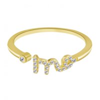 Prstenje za žene Dvanaest Constellations prsten postavljeno Opremljenje TEMPEMENTNOG DRŽAVE ENTERLOPLATED ROSE GOLD Diamond Lady Open Prsten Dame Pribor za matični poklon, ponude, klirens