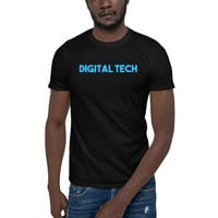 Plava digitalna tehnološka majica kratkih rukava majica u nedefiniranim poklonima