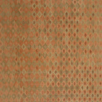 Ahgly Company Zatvoreni pravokutnik suvremene narančaste crvene apstraktne prostirke, 4 '6'
