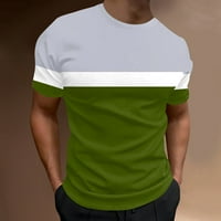 Akiihool T majice za muškarce Grafički muški izrez za kratki džep kratkih rukava majica