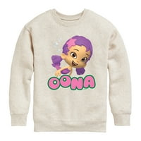 Bubble Guppies - OONA - Toddler i omladinska posadna fleeckewebru