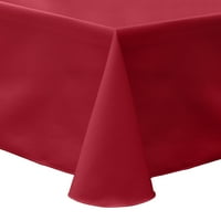 Ultimate tekstilni pamuk Twill pravokutni stolnjak crveni