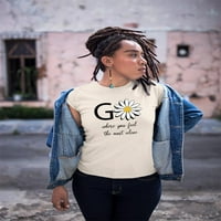 GO DEMIZIES Pozitivne citate majica Žene -Image by Shutterstock, ženska X-velika
