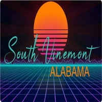 Južni vinemont Alabama Frižider Magnet Retro Neon Dizajn