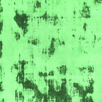 Ahgly Company Zatvoreni kvadratni kvadrat Sažetak Smaragdno zeleni modernim prostirkama, 8 'kvadrat