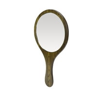 Vintage Frizerski ogledalo, donja rupa čvrsta čisto ogledalo zrcalo zeleno za salon