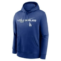 Muški Nike Royal Los Angeles Dodgers Big & visok nad hoodie-om