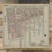 Puzzle - Mapa New York ploče 26, deo odeljka G.W. Bromley & Co